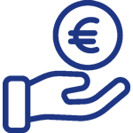icono mano y dinero